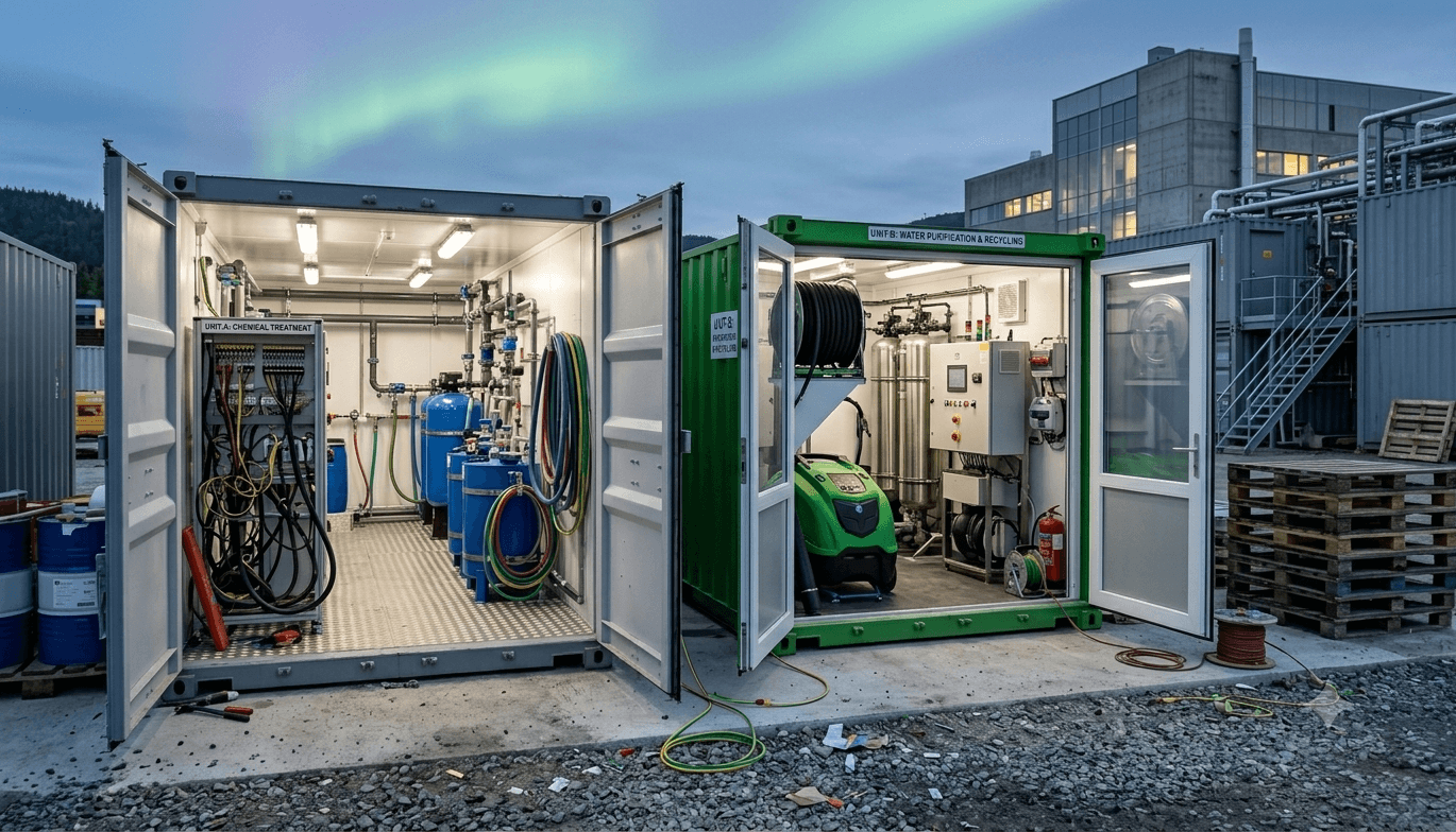 Frostsikring av anlegg som står tomme